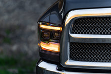 Load image into Gallery viewer, Morimoto LF520-A-ASM Projector LED Headlights w/ Amber DRL For 2009-2018 Ram