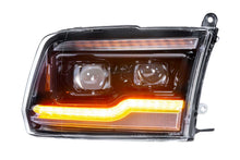 Load image into Gallery viewer, Morimoto LF520-A-ASM Projector LED Headlights w/ Amber DRL For 2009-2018 Ram