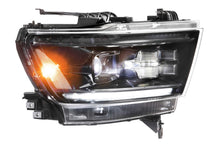 Load image into Gallery viewer, Morimoto LF523-ASM Gloss Black Projector LED Headlights For 2019-2020 Ram 1500