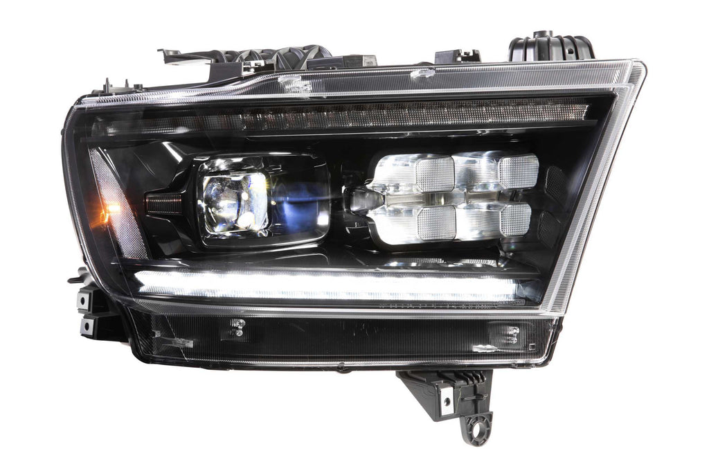 Morimoto LF523-ASM Gloss Black Projector LED Headlights For 2019-2020 Ram 1500