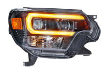 Load image into Gallery viewer, Morimoto LF529-A Hybrid Gloss Graphite Projector LED Headlights For 12-15 Tacoma