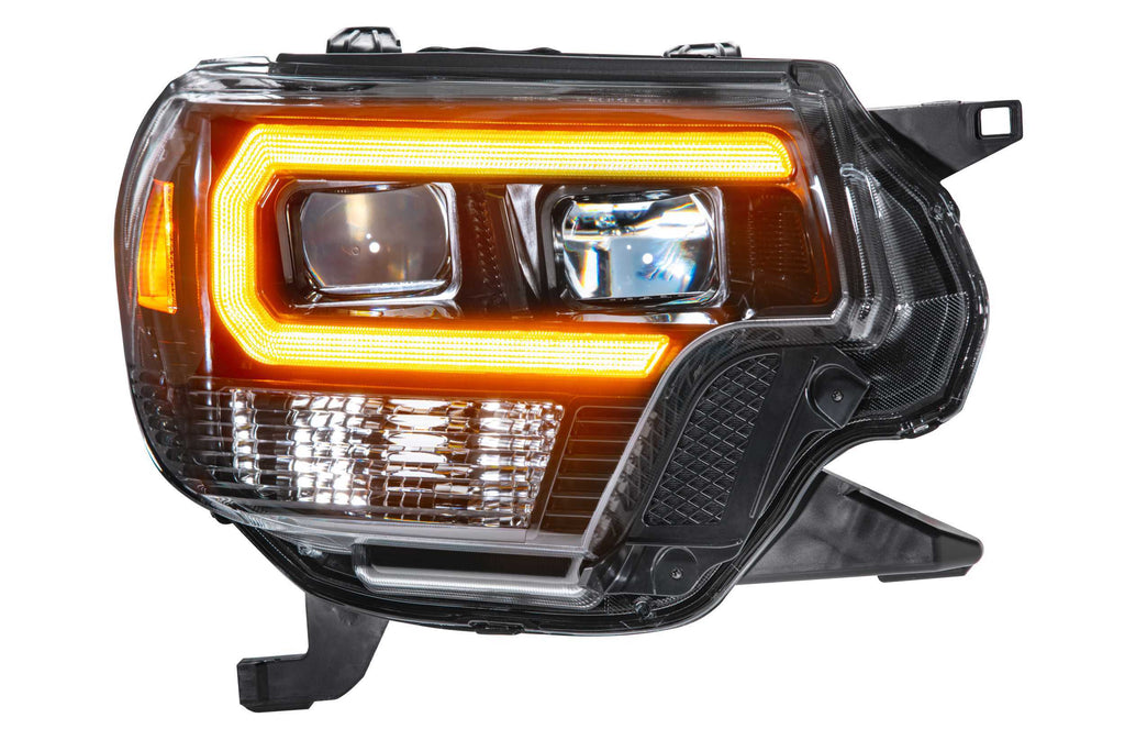 Morimoto LF529-A Hybrid Gloss Graphite Projector LED Headlights For 12-15 Tacoma