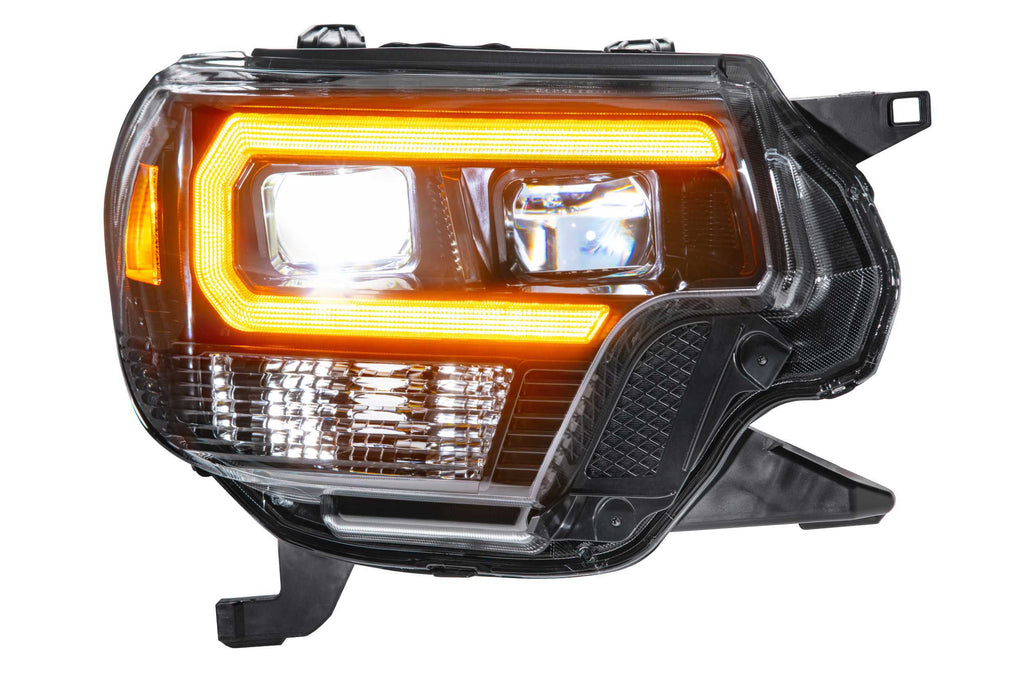 Morimoto LF529-A Hybrid Gloss Graphite Projector LED Headlights For 12-15 Tacoma