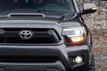 Load image into Gallery viewer, Morimoto LF529 Hybrid Gloss Graphite Projector LED Headlights For 12-15 Tacoma