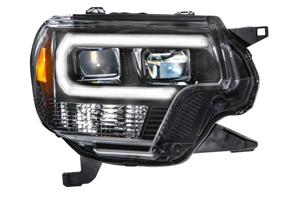 Morimoto LF529 Hybrid Gloss Graphite Projector LED Headlights For 12-15 Tacoma