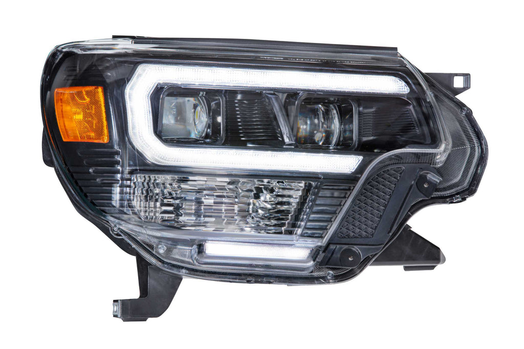 Morimoto LF529 Hybrid Gloss Graphite Projector LED Headlights For 12-15 Tacoma