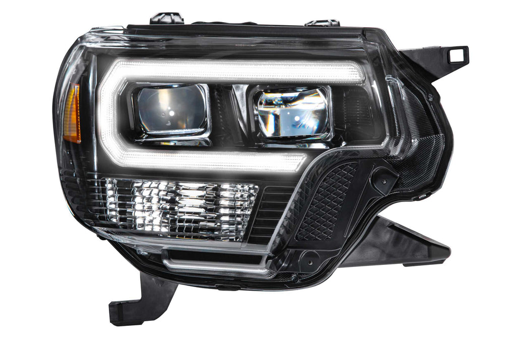 Morimoto LF529 Hybrid Gloss Graphite Projector LED Headlights For 12-15 Tacoma