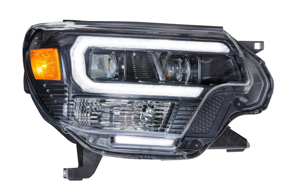 Morimoto LF529 Hybrid Gloss Graphite Projector LED Headlights For 12-15 Tacoma