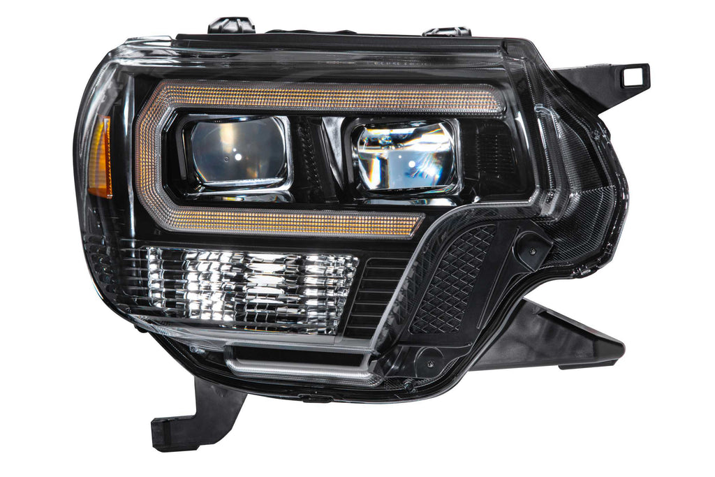 Morimoto LF529 Hybrid Gloss Graphite Projector LED Headlights For 12-15 Tacoma