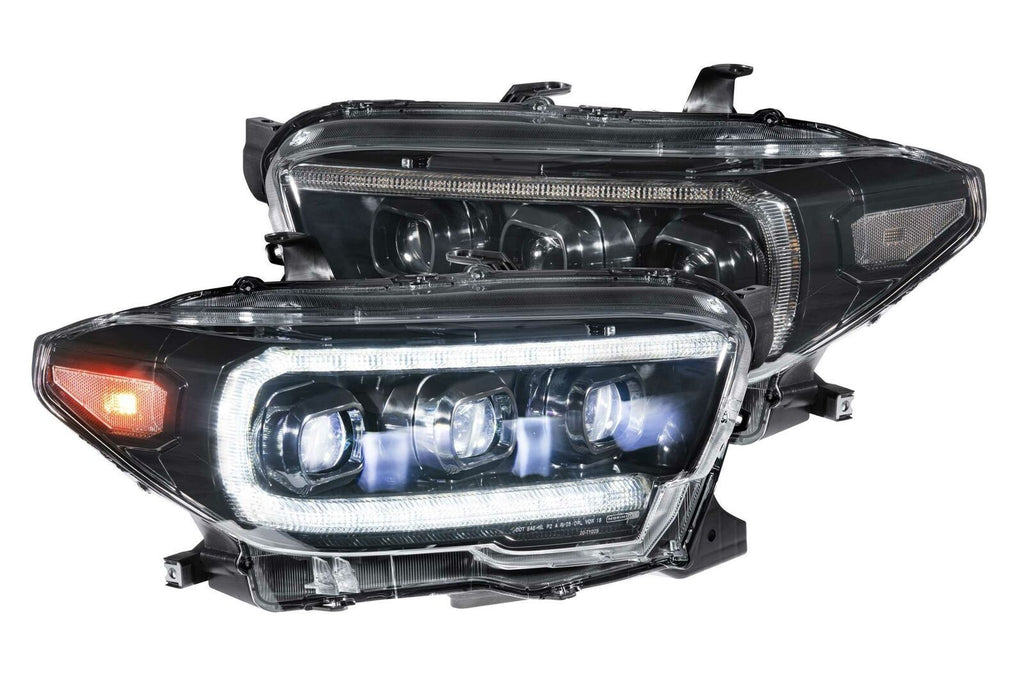 Morimoto LF530.2-ASM Black Projector LED Headlights For 2016-2022 Tacoma