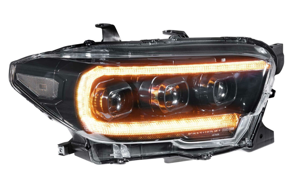 Morimoto LF530.2-ASM Black Projector LED Headlights For 2016-2022 Tacoma