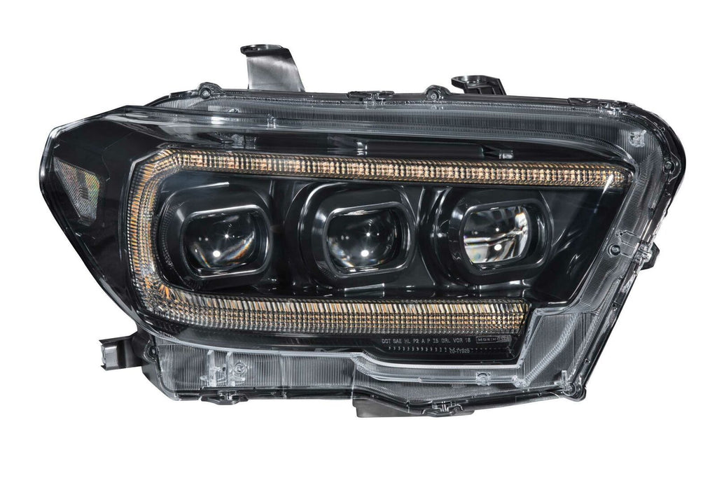 Morimoto LF530.2-ASM Black Projector LED Headlights For 2016-2022 Tacoma