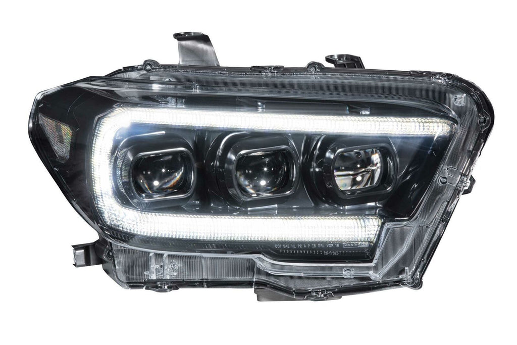 Morimoto LF530.2-ASM Black Projector LED Headlights For 2016-2022 Tacoma