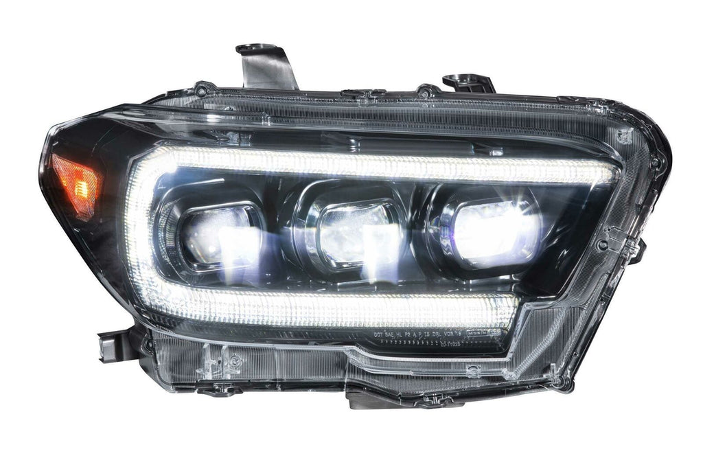 Morimoto LF530.2-ASM Black Projector LED Headlights For 2016-2022 Tacoma