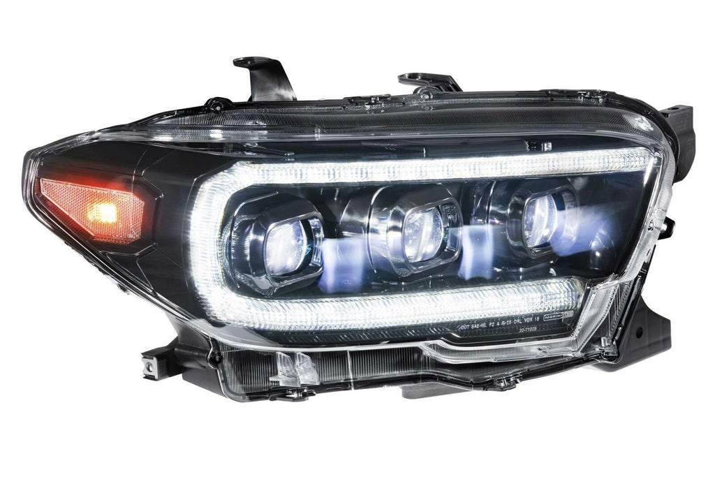 Morimoto LF530.2-ASM Black Projector LED Headlights For 2016-2022 Tacoma