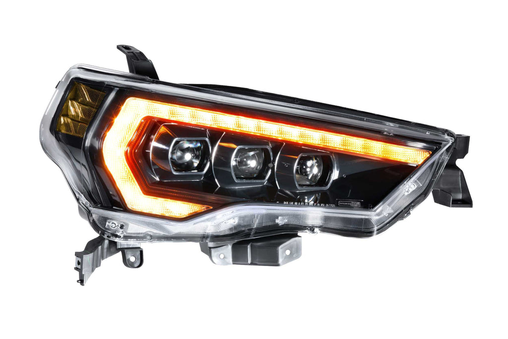 Morimoto LF531.2-A-ASM Gloss Black Projector LED Headlights For 14-20 4Runner