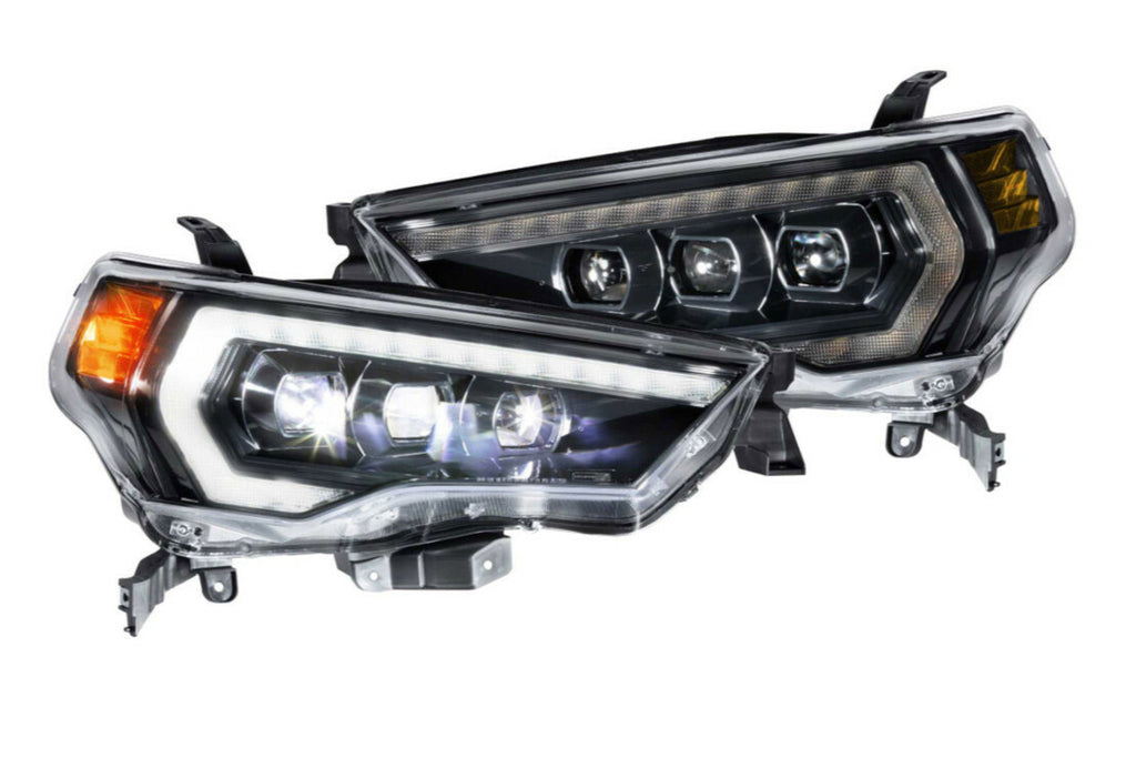 Morimoto LF531.2-ASM Gloss Black Projector LED Headlights For 2014-2020 4Runner