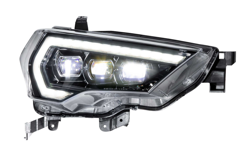 Morimoto LF531.2-ASM Gloss Black Projector LED Headlights For 2014-2020 4Runner