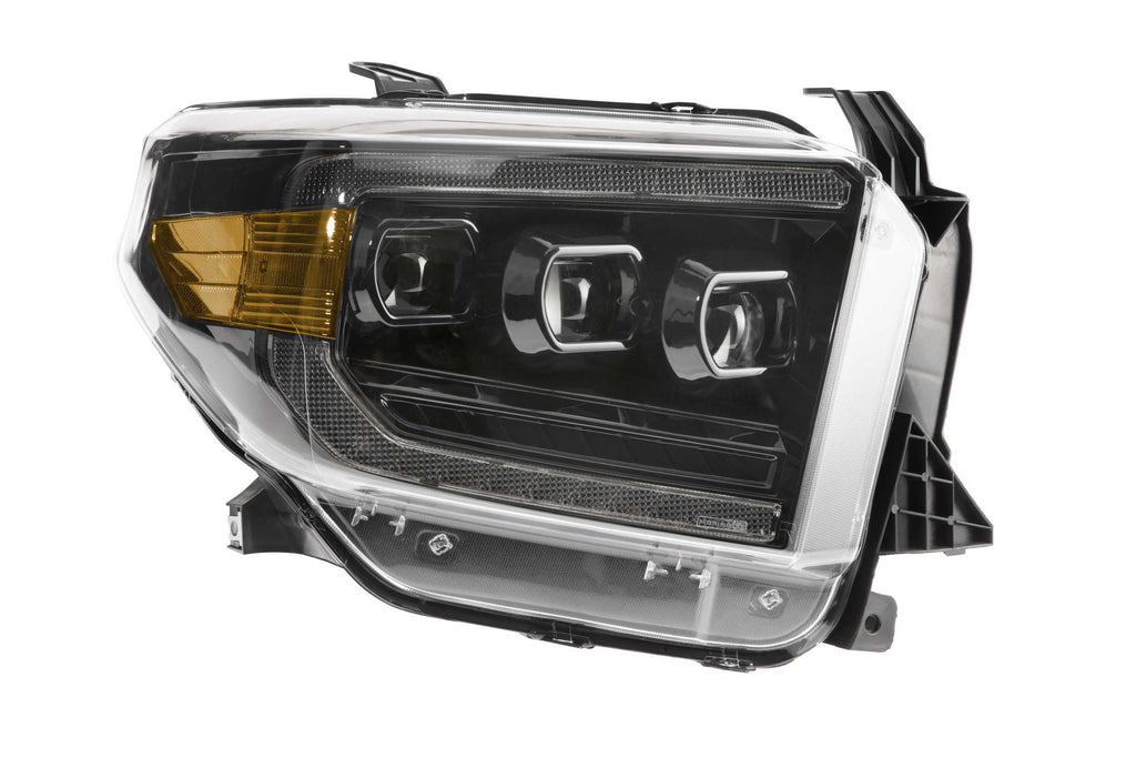 Morimoto LF532.2-A-ASM Gloss Black Projector LED Headlights For 2014-2017 Tundra