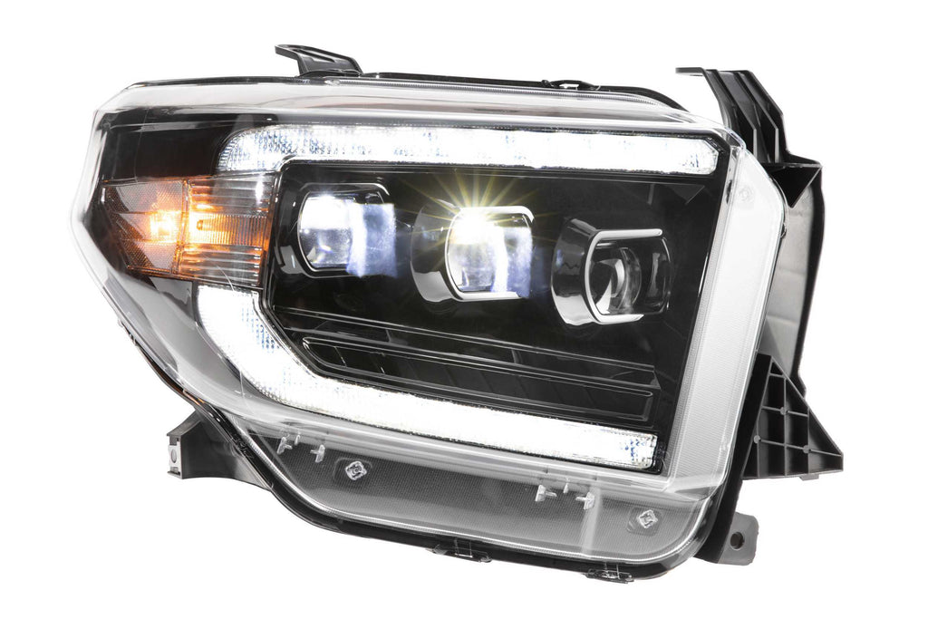 Morimoto LF532.2-ASM Gloss Black Projector LED Headlights For 2014-2017 Tundra