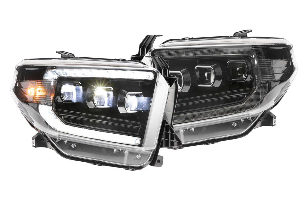 Morimoto LF532.2-ASM Gloss Black Projector LED Headlights For 2014-2017 Tundra