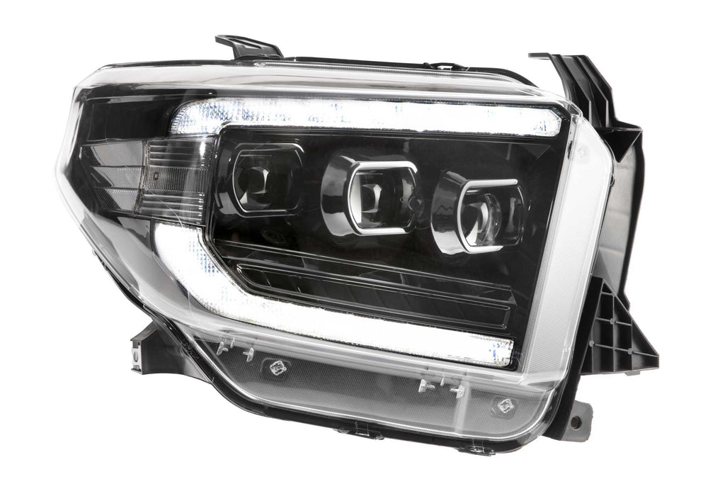 Morimoto LF532.2-ASM Gloss Black Projector LED Headlights For 2014-2017 Tundra