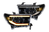 Morimoto LF533-A-ASM Gloss Black LED Headlights For 2007-2013 Toyota Tundra