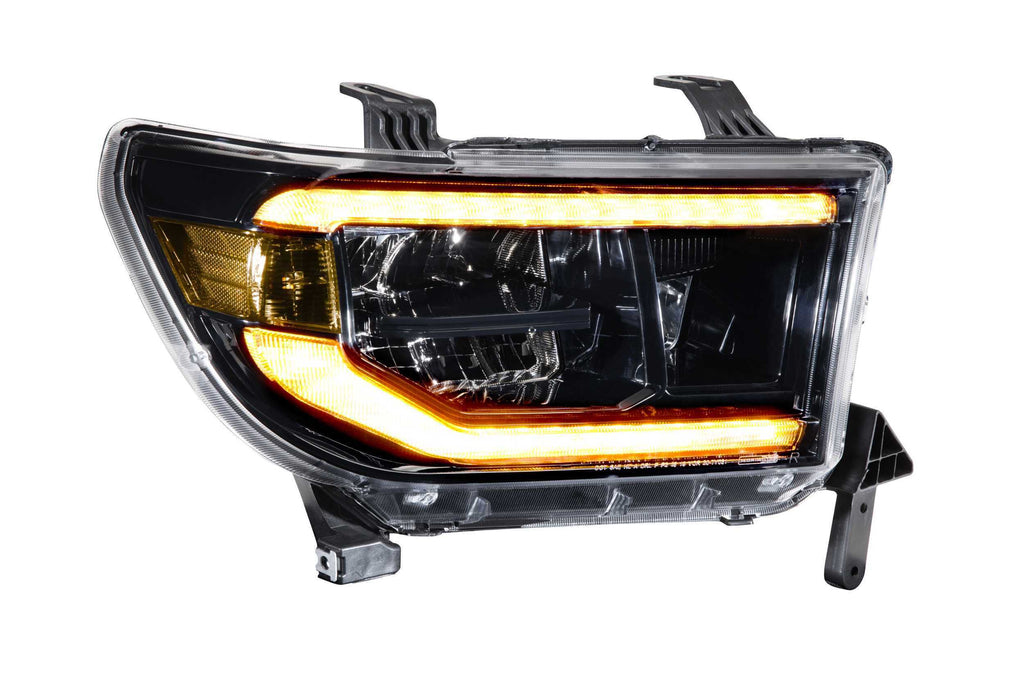 Morimoto LF533-A-ASM Gloss Black LED Headlights For 2007-2013 Toyota Tundra