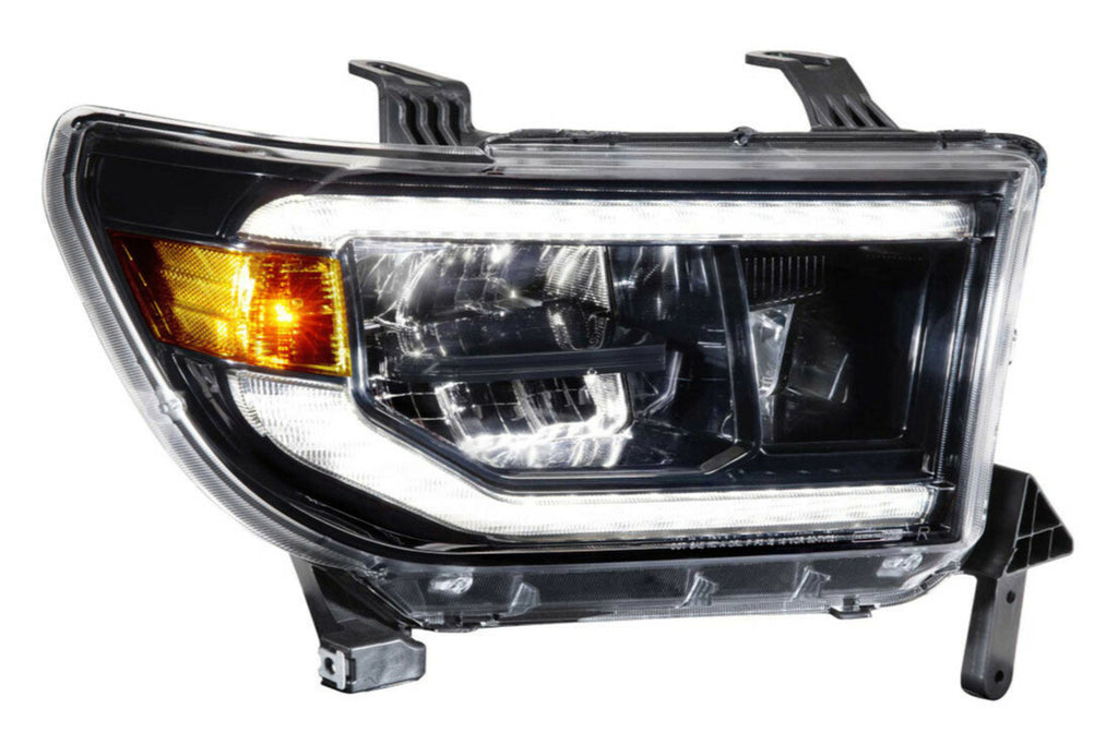 Morimoto LF533-ASM Gloss Black LED Headlights For 2007-2013 Toyota Tundra