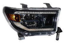 Load image into Gallery viewer, Morimoto LF533-ASM Gloss Black LED Headlights For 2007-2013 Toyota Tundra