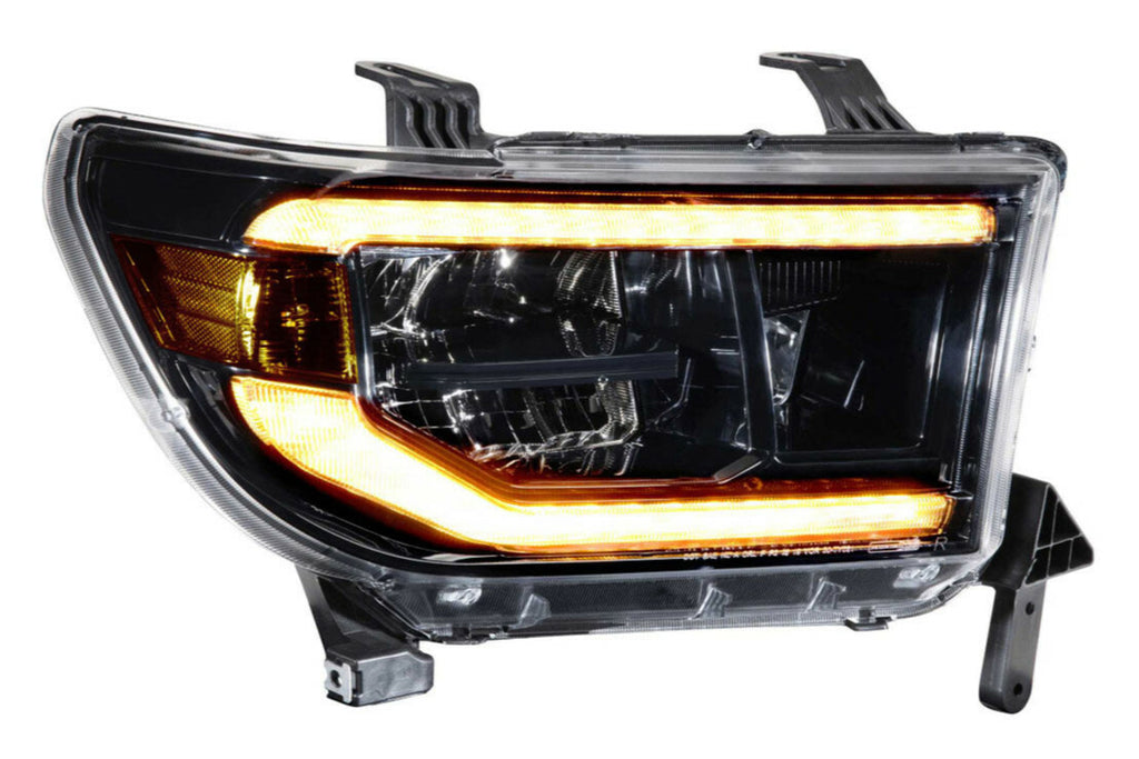 Morimoto LF533-ASM Gloss Black LED Headlights For 2007-2013 Toyota Tundra