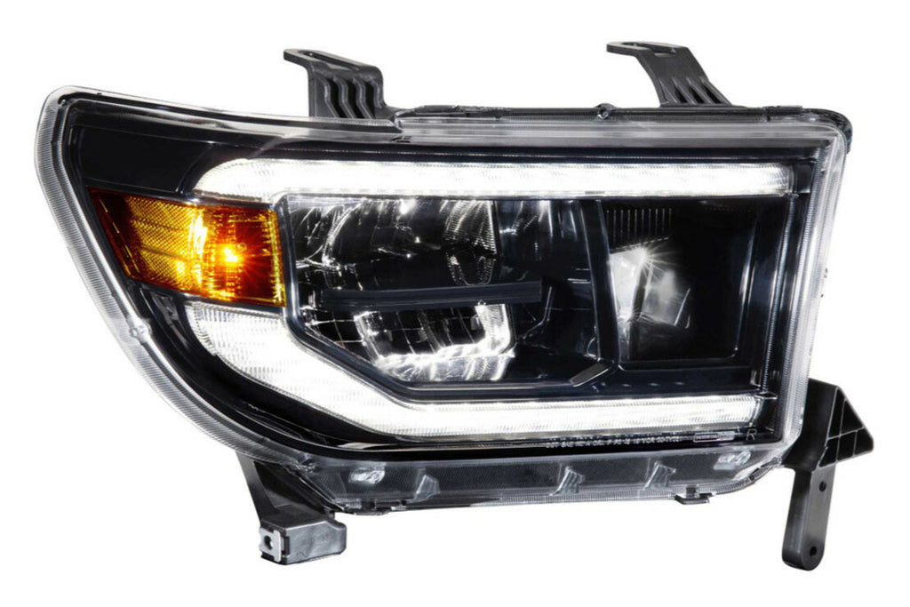 Morimoto LF533-ASM Gloss Black LED Headlights For 2007-2013 Toyota Tundra