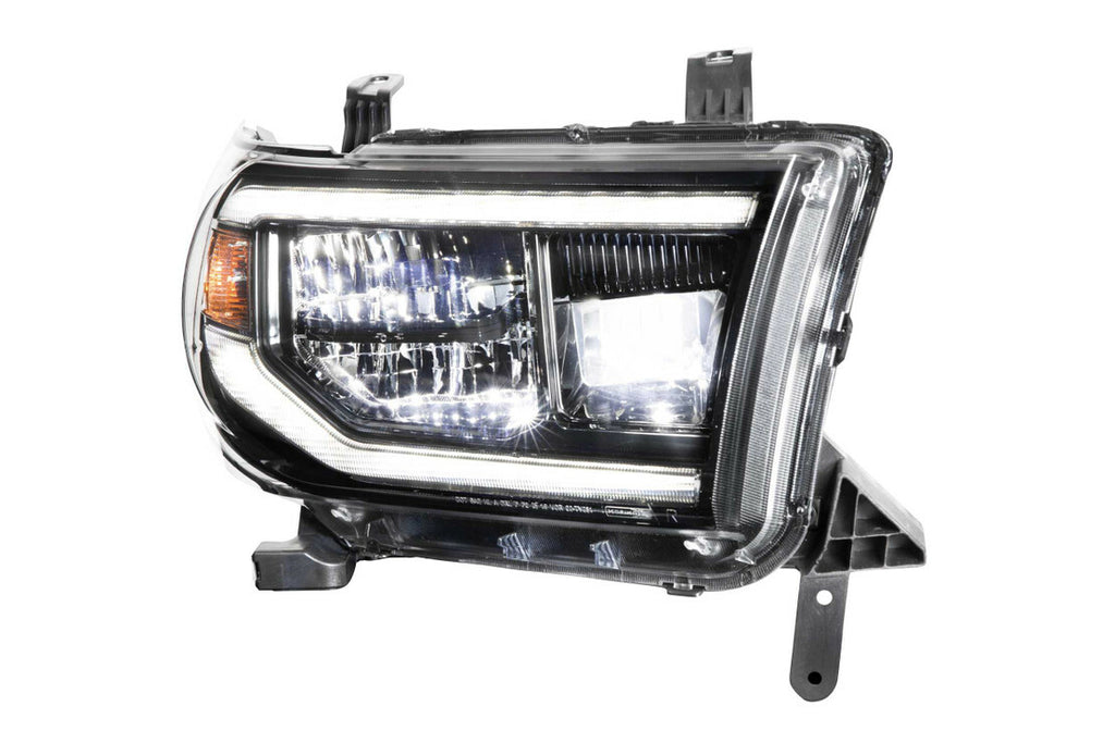 Morimoto LF533-ASM Gloss Black LED Headlights For 2007-2013 Toyota Tundra