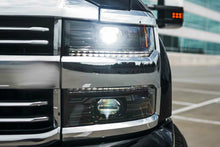 Load image into Gallery viewer, Morimoto LF541.C Chrome Trims For Headlights Fit 2015-2017 Silverado 3500 HD