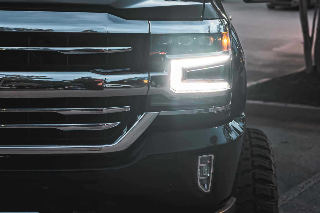 Morimoto LF542-ASM XB Projector LED Headlights For 2016-2018 Silverado 1500