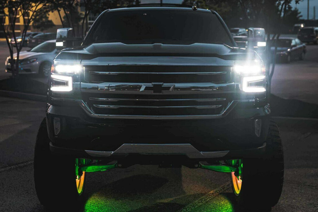 Morimoto LF542-ASM XB Projector LED Headlights For 2016-2018 Silverado 1500