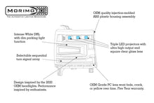 Load image into Gallery viewer, Morimoto LF542.B Black Headlight Trims For 2016-2018 Chevrolet Silverado 1500