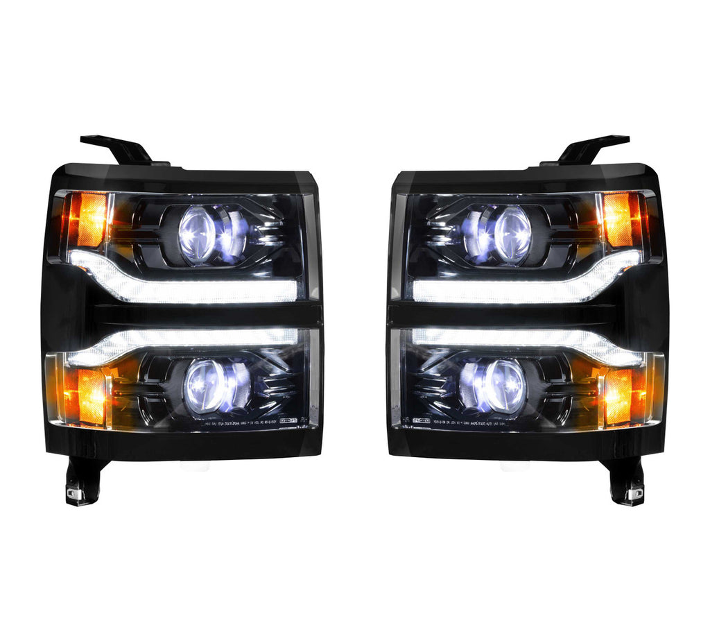 Morimoto LF543 XB LED Headlights For 2014-2015 Silverado 1500