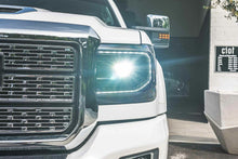 Load image into Gallery viewer, Morimoto LF544 Gloss Black Projector LED Headlights For 2014-2018 Sierra 1500