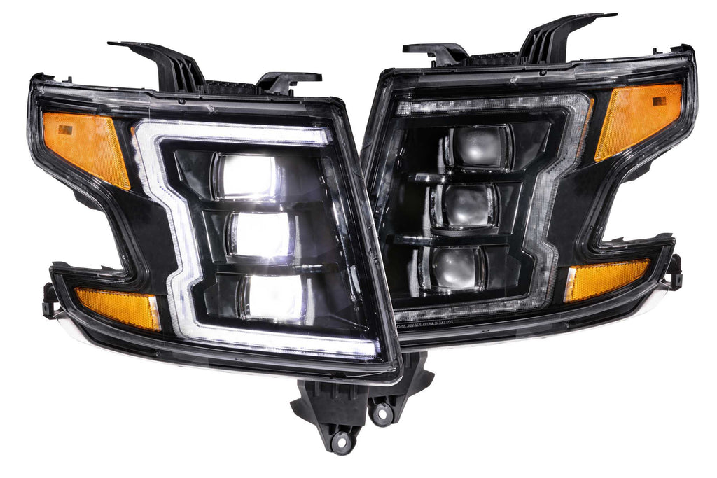 Morimoto LF548 XB Projector LED Headlights w DRL For 2015-2020 Tahoe Suburban