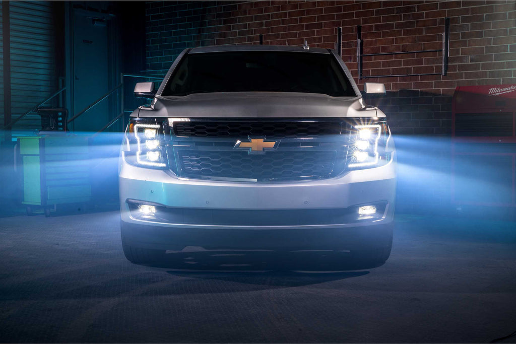 Morimoto LF548 XB Projector LED Headlights w DRL For 2015-2020 Tahoe Suburban