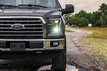 Load image into Gallery viewer, Morimoto LF550 Hybrid Black DRL Bar Projector LED Headlights For 2015-2017 F-150