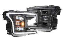 Load image into Gallery viewer, Morimoto LF551 Hybrid Black DRL Bar Projector LED Headlights For 2018-2020 F-150