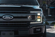 Load image into Gallery viewer, Morimoto LF551 Hybrid Black DRL Bar Projector LED Headlights For 2018-2020 F-150