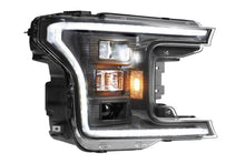 Load image into Gallery viewer, Morimoto LF551 Hybrid Black DRL Bar Projector LED Headlights For 2018-2020 F-150