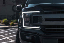 Load image into Gallery viewer, Morimoto LF551 Hybrid Black DRL Bar Projector LED Headlights For 2018-2020 F-150