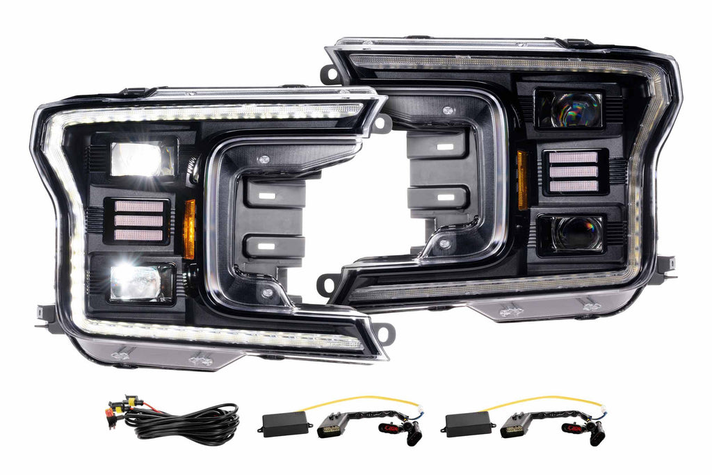 Morimoto LF551.2 Hybrid LED Headlights Set For 18-20 F-150