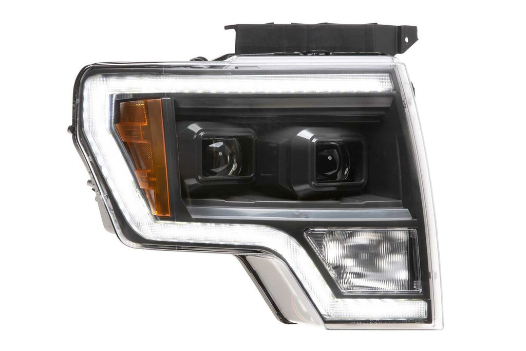 Morimoto LF552 Hybrid Black DRL Bar Projector LED Headlights For 09-13 F-150