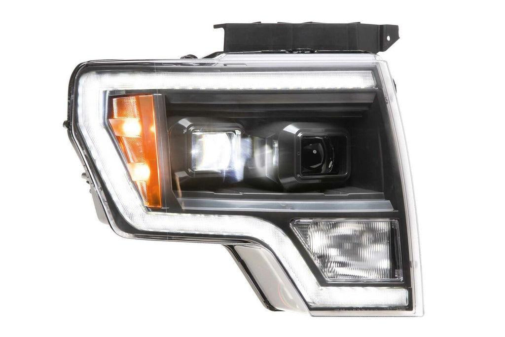 Morimoto LF552 Hybrid Black DRL Bar Projector LED Headlights For 09-13 F-150