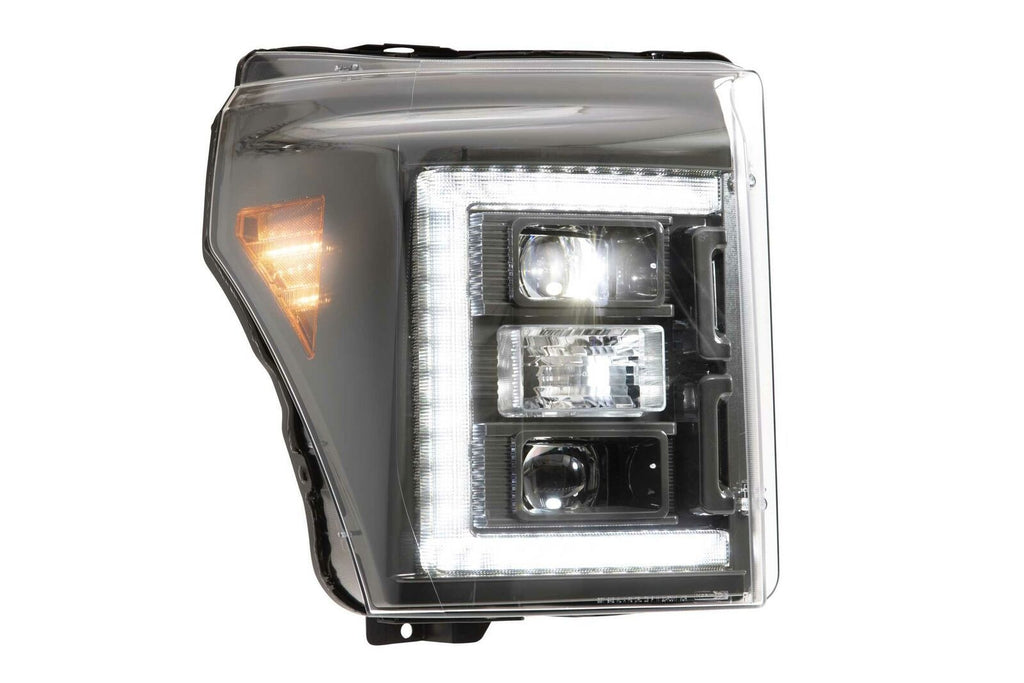 Morimoto LF553 Hybrid Projector LED Headlights For 2011-2016 F-350 Super Duty